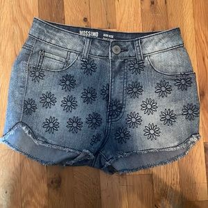 High Waisted Jean Shorts
